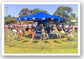 Small swing chairs hire for kids parties in Sydney
